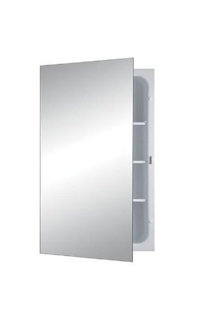 Jensen 1438 Focus Frameless Medicine Cabinet With Polished Mirror