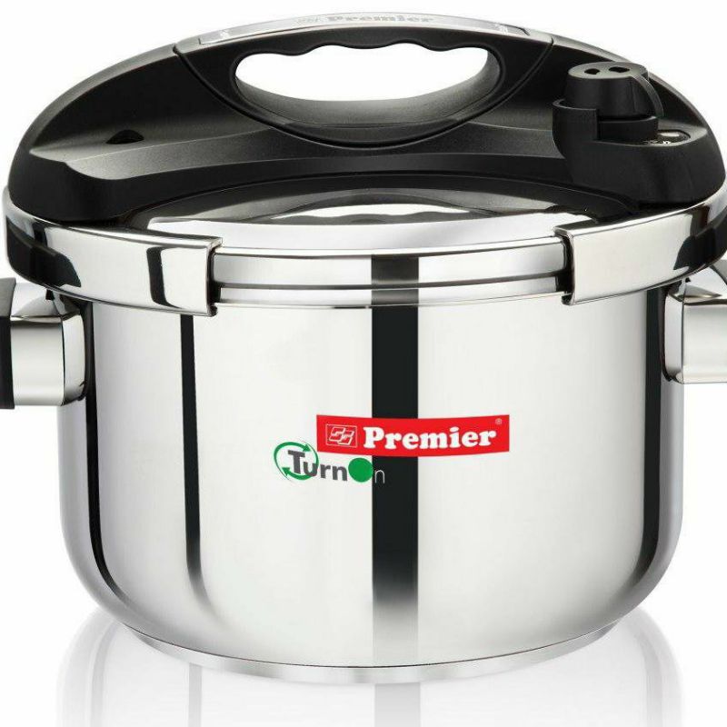 Premier Stainless Steel Turnon Induction Bottom Pressure Cooker