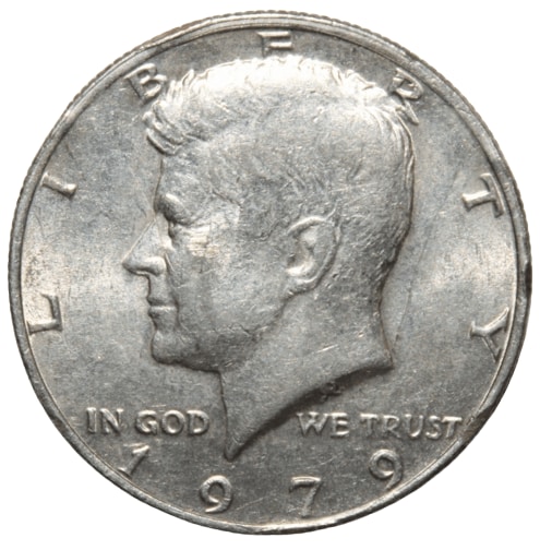 希少　half dollar 銀貨 Half Dollar 1979 Liberty - United States of America old Coin - Old
