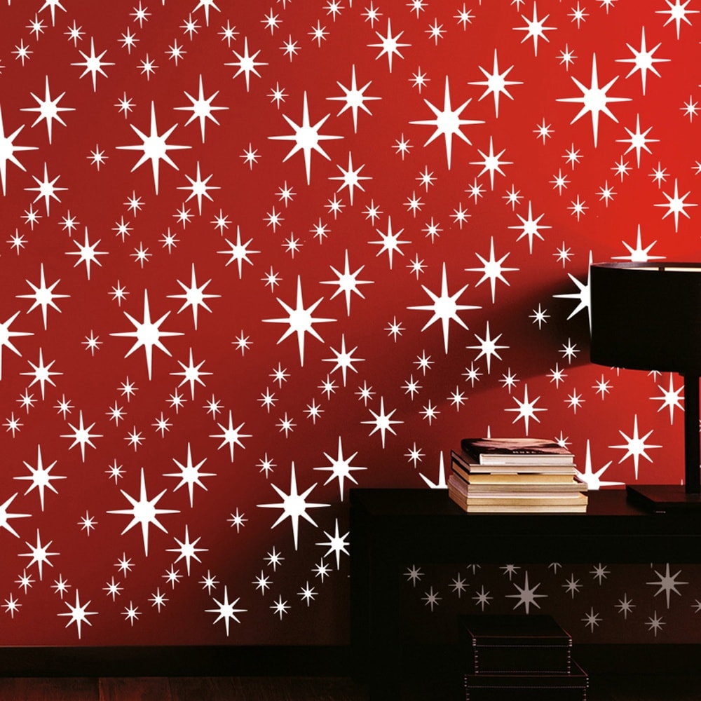 Star Wall Stencils 