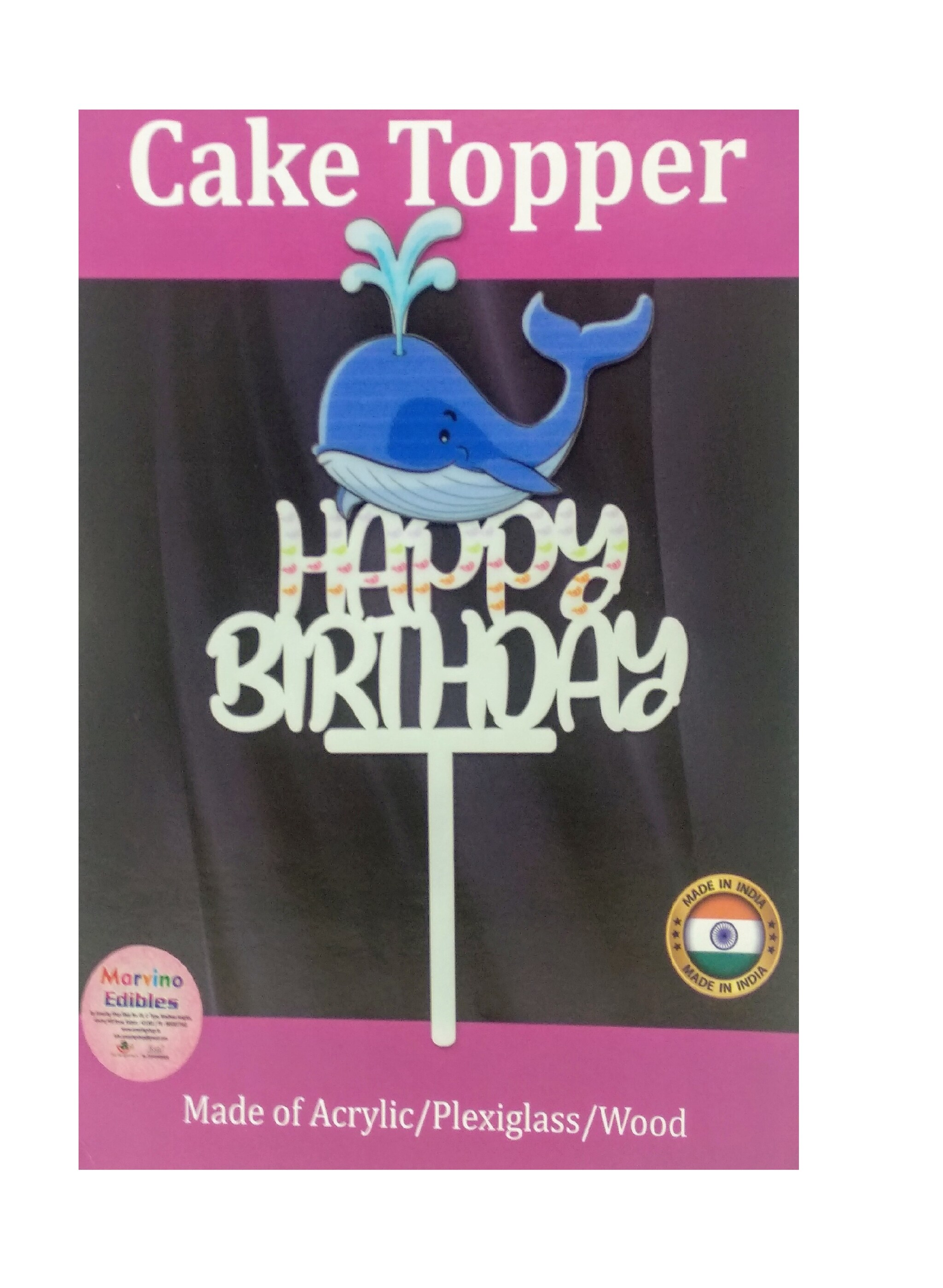 Dolphin Cake Topper | Oh So Glitter