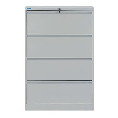 Nilkamal Retro Four Drawer Filing Cabinet Flretro4dfcabgry
