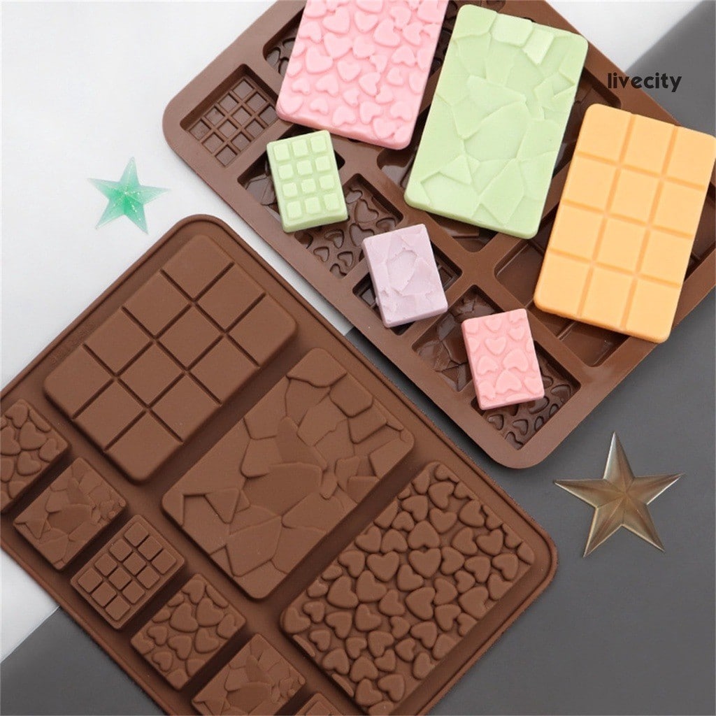 Mini Chocolate Bar Mould | Silicone Chocolate Moulds | The Cake Decorating  Co.