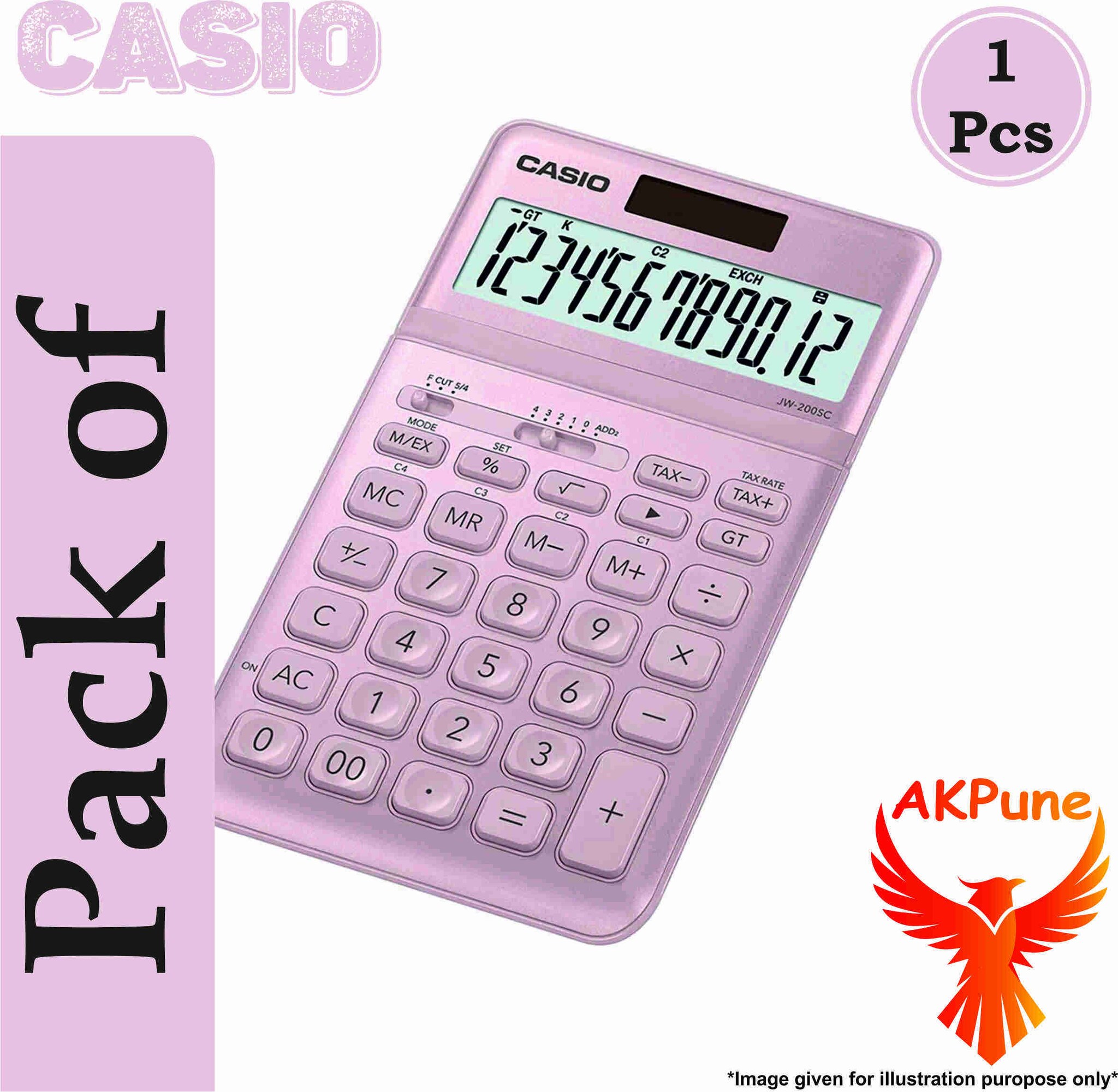 rose gold casio calculator