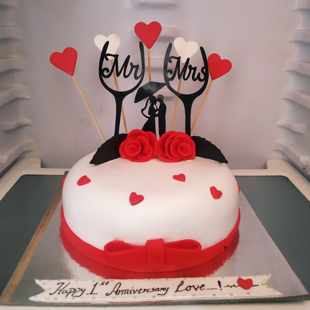 Cake For Ring Ceremony..😍😋💍 - bisty_bakery_cafe | Facebook