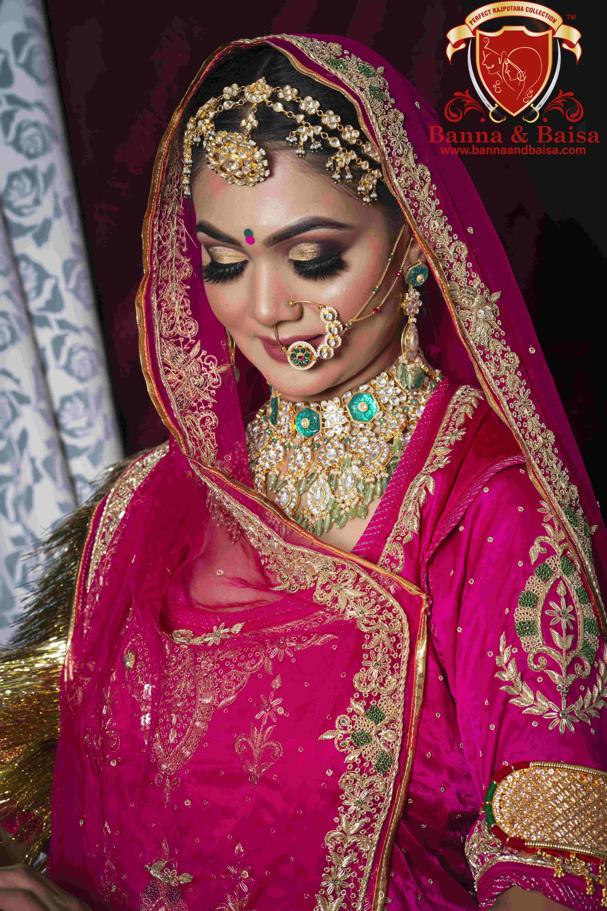 rajputi poshak for bride