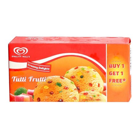 Kwality Walls Tutti Fruity Ice Cream 700 Ml Ice Creams Cake