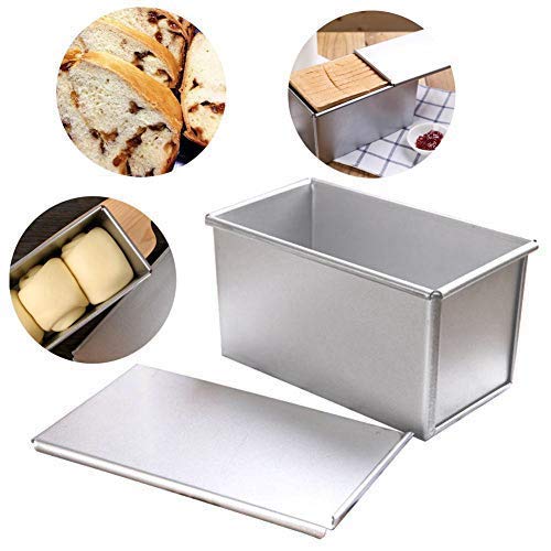 5 Size Aluminium Loaf Pan Rectangle Baking Cake Mold Bread Tin