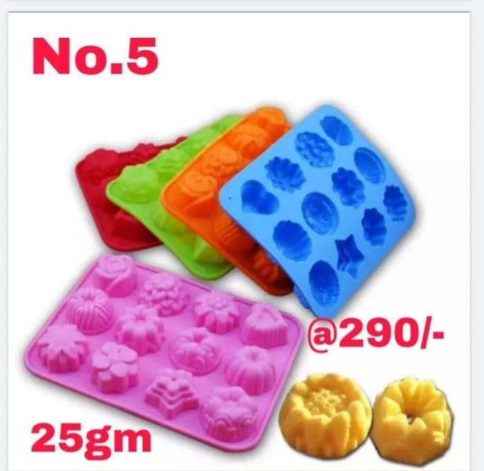 Chocolate Silicon Mould, Different Chocolate Molds, DIY Cake Soap Ice Cream  Candy Jelly molds (Mix Flower) - Silicone Molds - Leela Organic Herbal,  Mulund West, MumbaI, Maharashtra