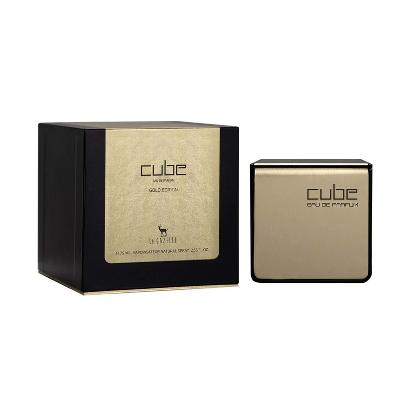 Buy Cube Gold Edition Perfume for Women by MyPerfumes 75 ML - Fragsook