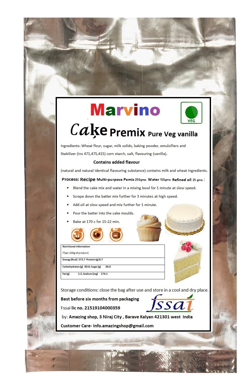 Cake premix worksop – Bakeworld Retails Pvt Ltd