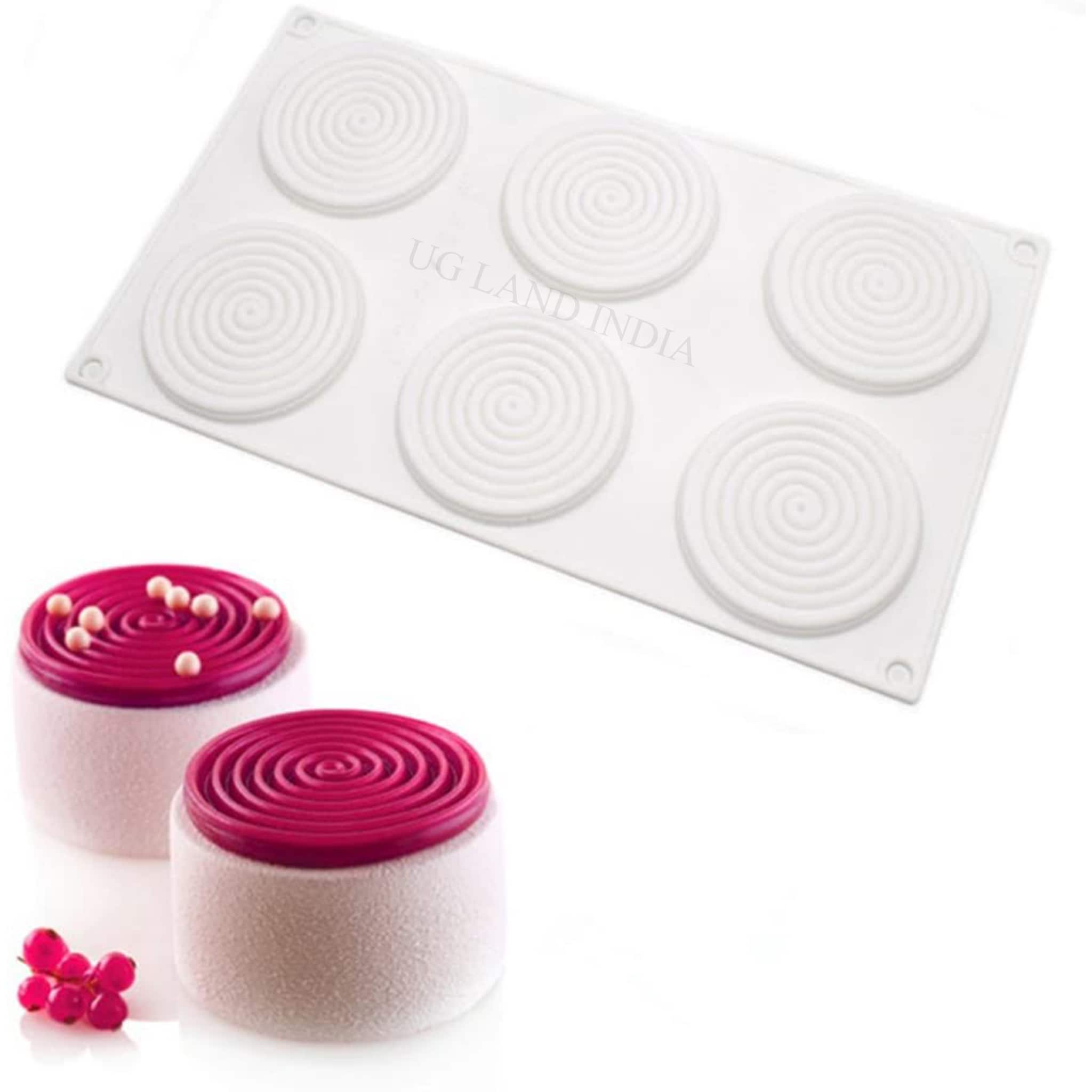  Spiral Shape Silicone Molds Cake Decorating Tools