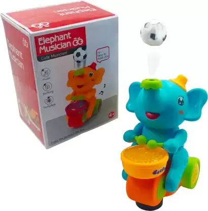 Fisher price top elephant ball toy