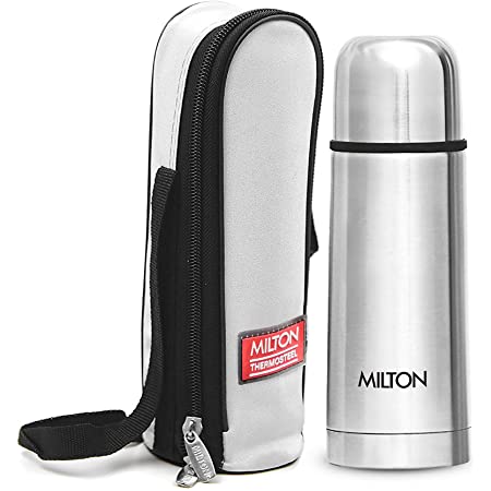 Milton Thermosteel Flip Lid Flask Silver - 1000 ml