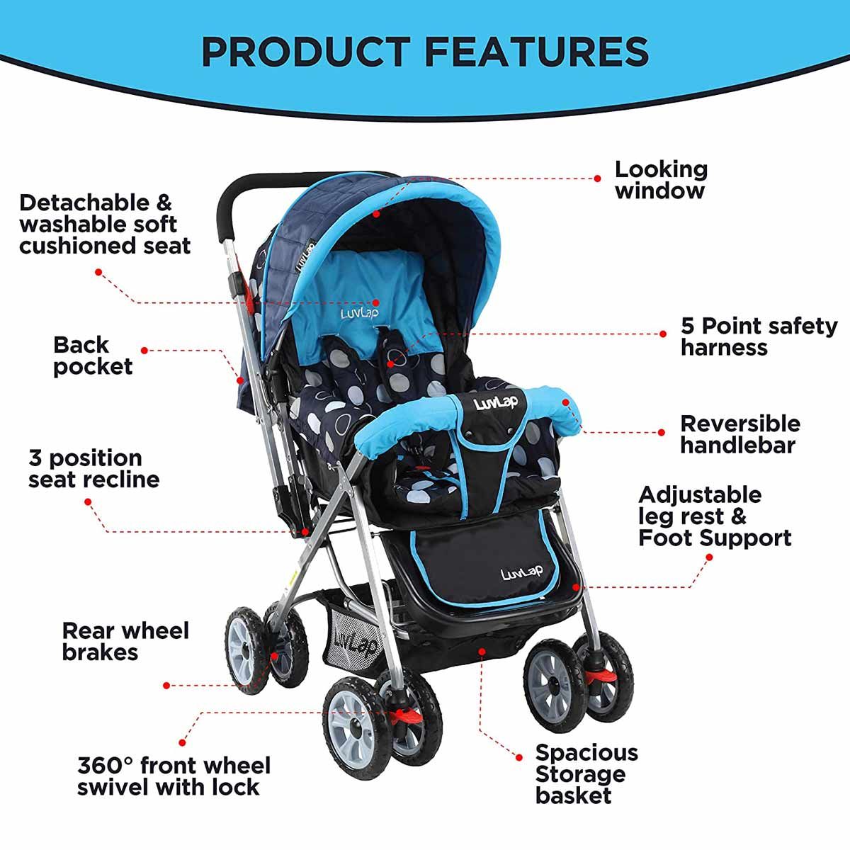 baby stroller lock