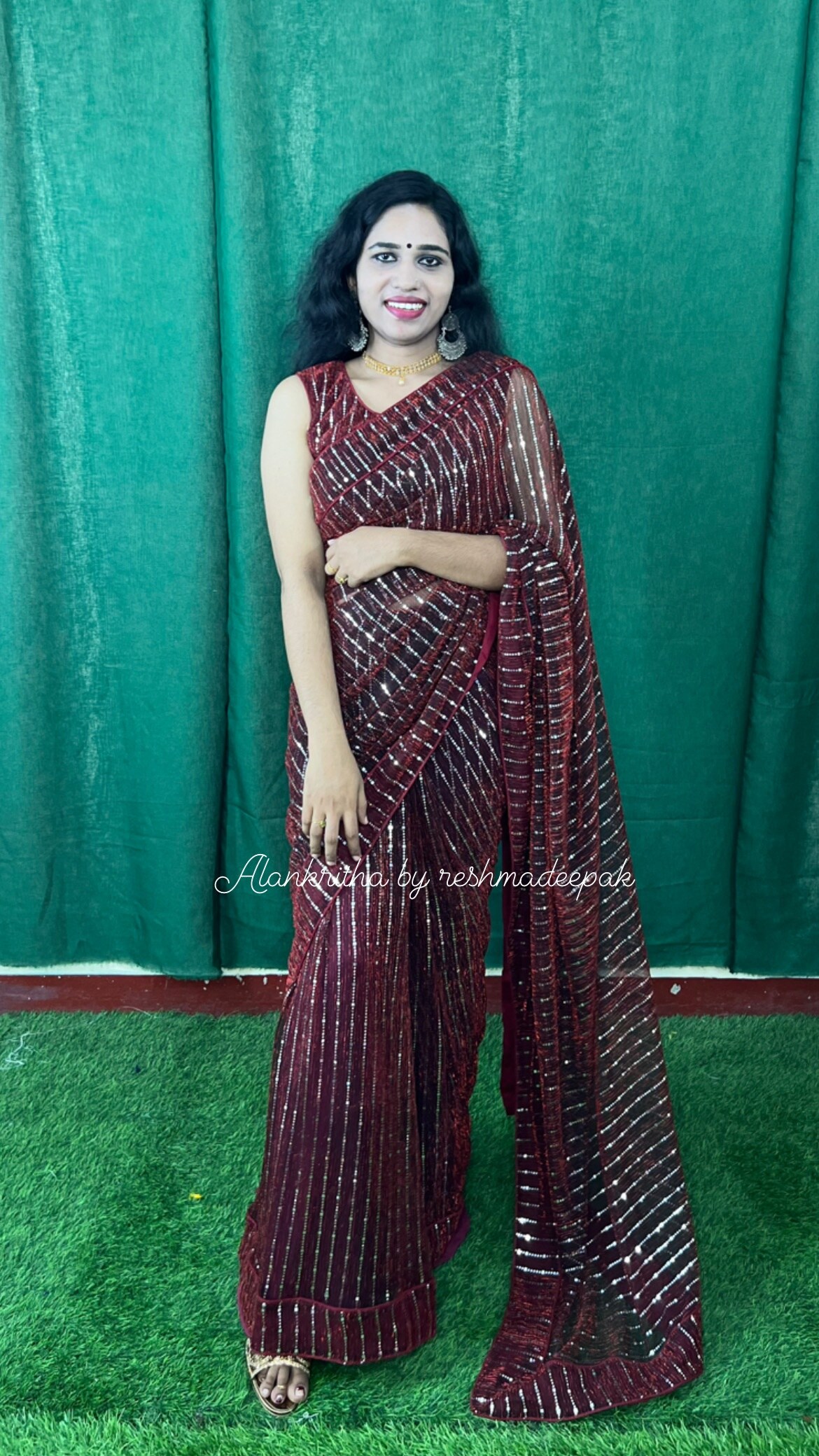 Normal on sale saree style