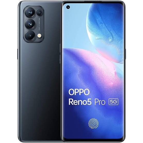 Oppo Reno5 pro 5G (RAM 8GB, 128GB, Black) - Mobile Phone