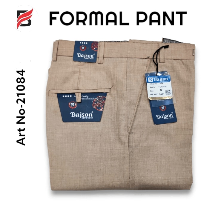 Cotton Plain Mens Formal Pants, Waist Size: 28-36 at Rs 550 in Bengaluru