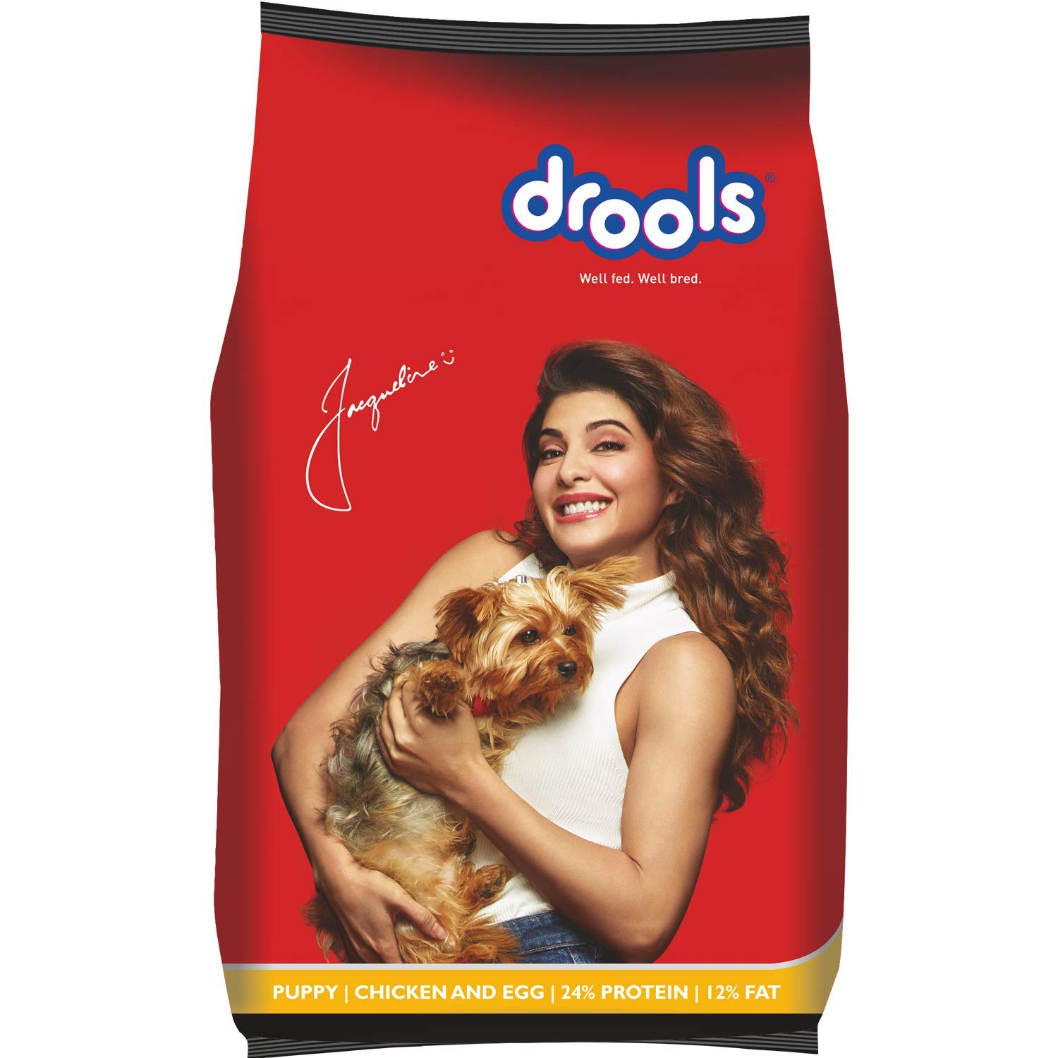 drools dog food puppy