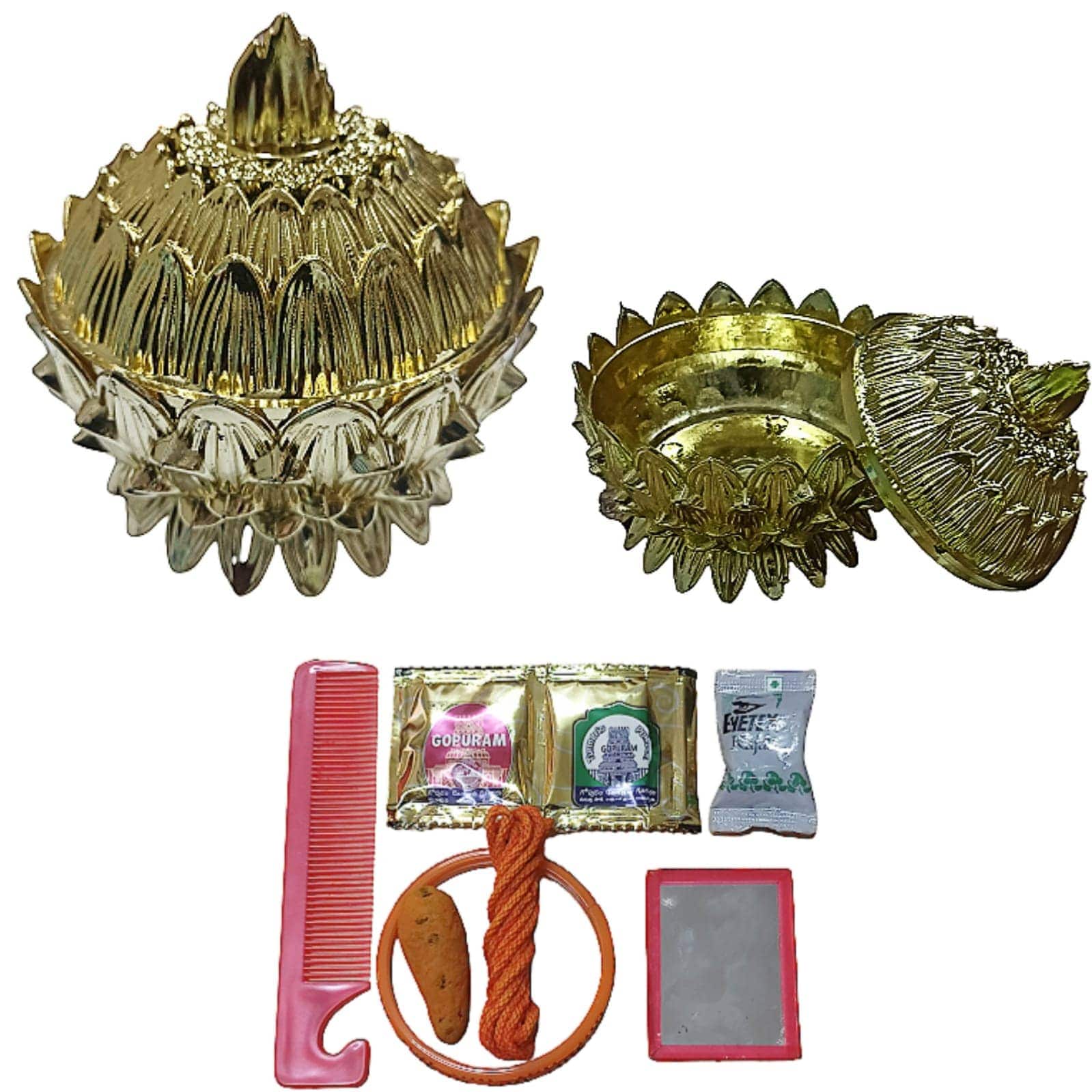 Pooja flowers in Silver, flowers in silver,pure silver return gift,ast –  Nihira
