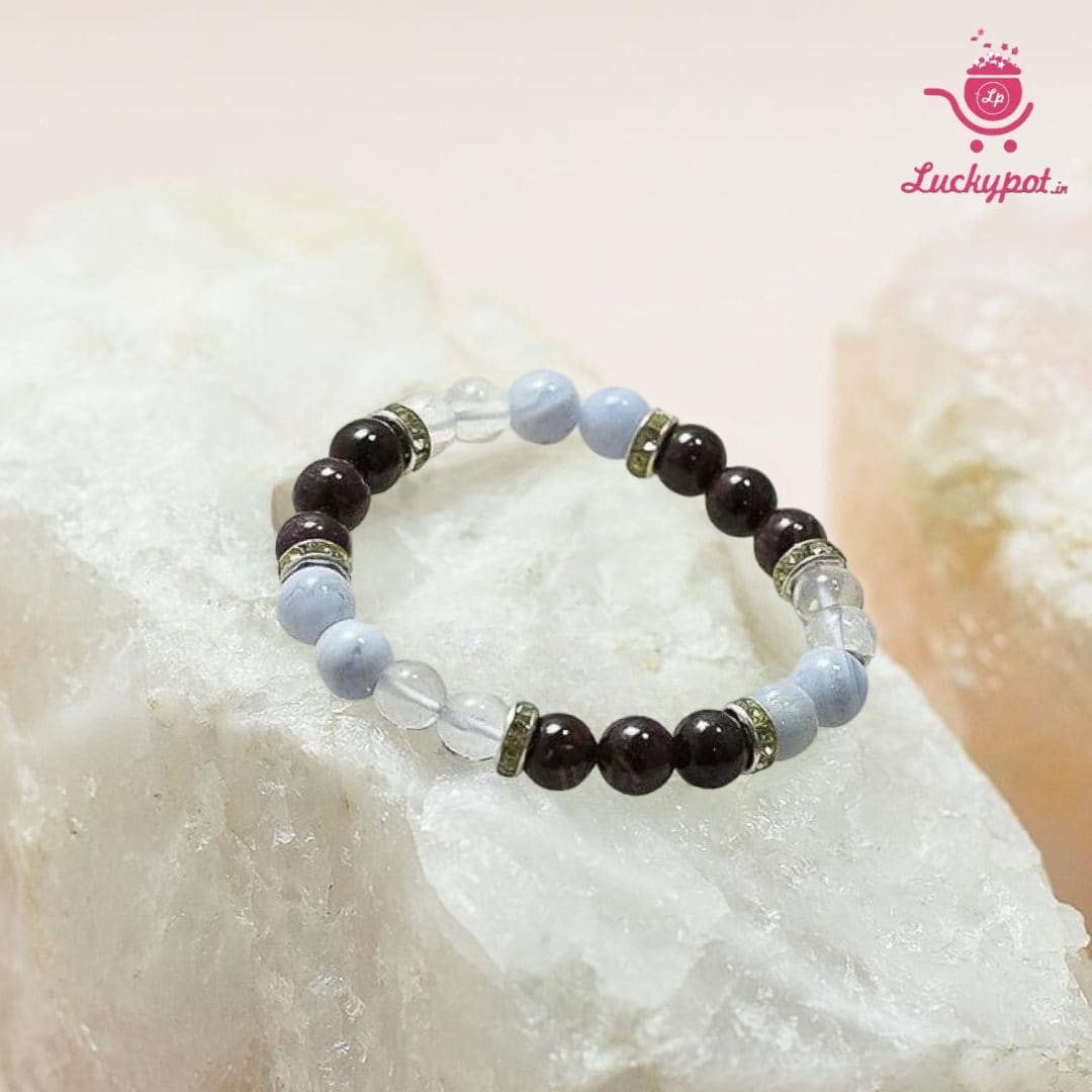 Buy The Cosmic Connect Prehnite Healing Bracelet 8mm Round Stones to  Connect, Heal & Empower Online at Best Prices in India - JioMart.