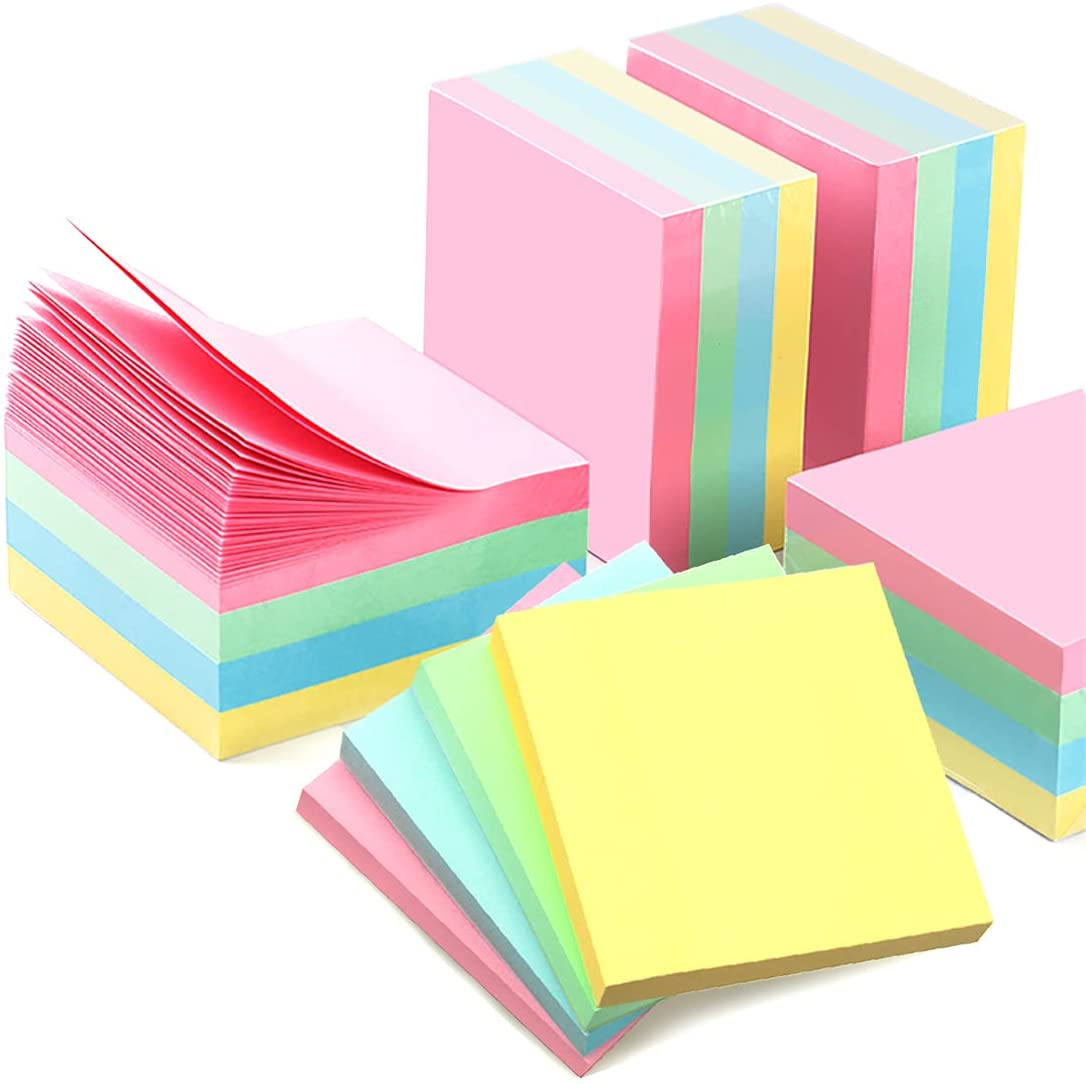 Sticky Notes Pads Colored Sticky Notes,Self-Sticky Note Pads Post