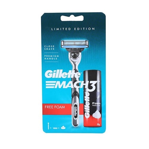 gillette mach 3 free foam