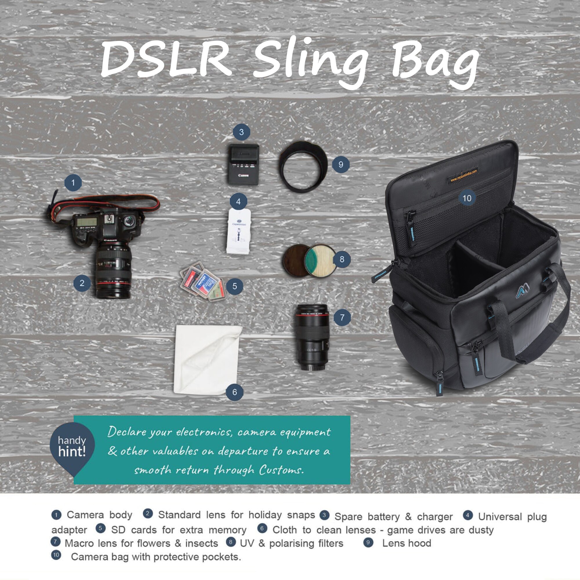 dslr sling pack