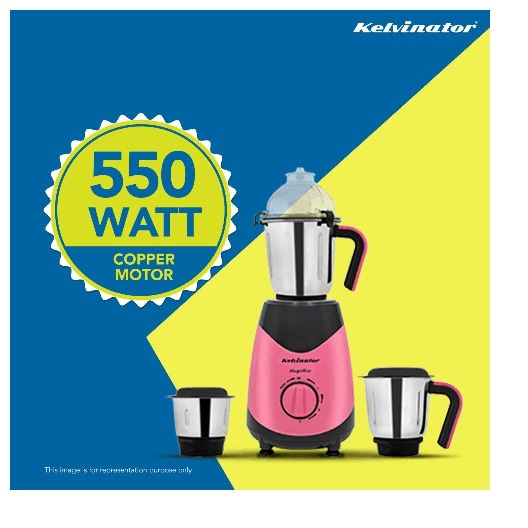 Kelvinator 800W Mixer Grinder: Ready For Tough Grinding. Ready For  Anything. 