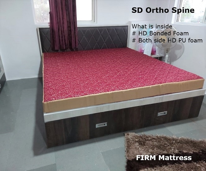 SD ' Ortho Spine ' Mattress ( Pure 90+ D Bonded foam ) 72' x 36' x 4' -  Mattress - Sant Mattresses, Karve Road Deccan, Pune, Maharashtra