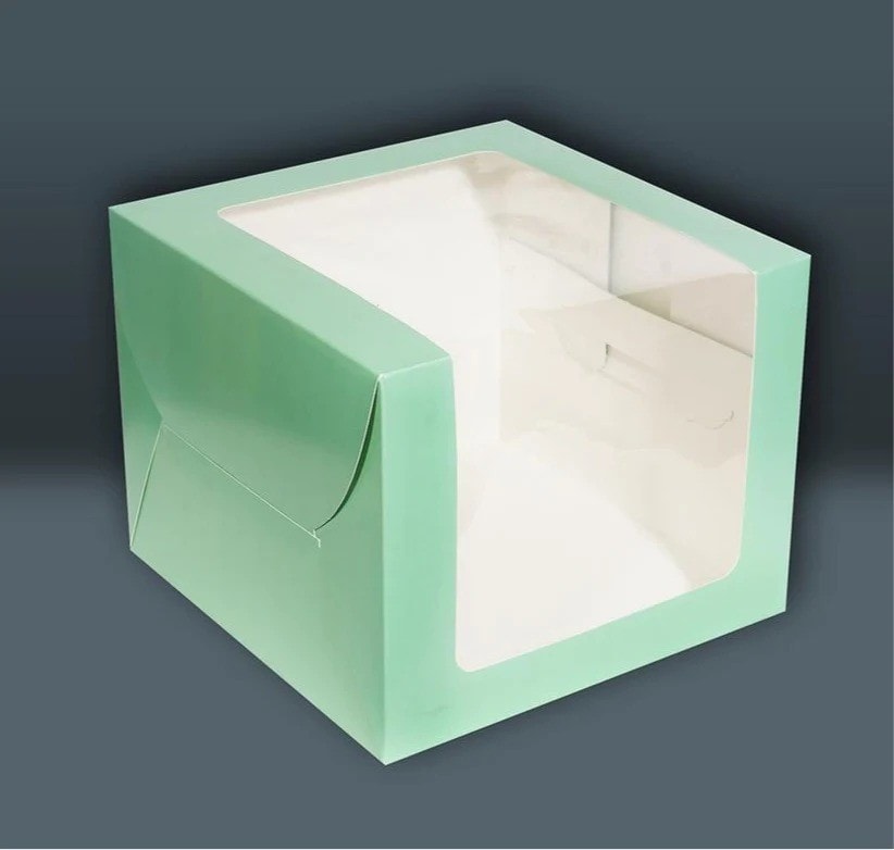 Cupcake Boxes Packaging Transparent | Box Transparent Window Wholesale -  Food Box - Aliexpress