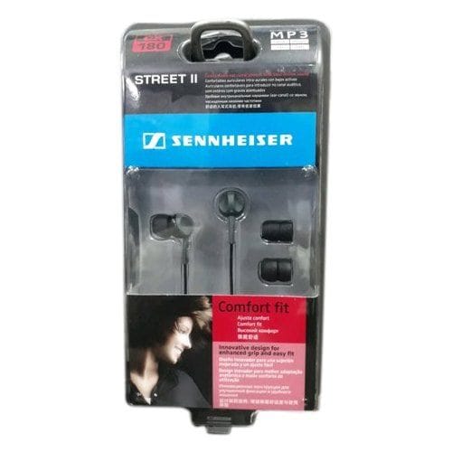 Sennheiser CX 180 Street II In Ear Headphone Black without Mic Mrp 1000 Offer price 499 only Headphones GADGETS CLUB RMV Extension 2nd Stage Bangalore Karnataka