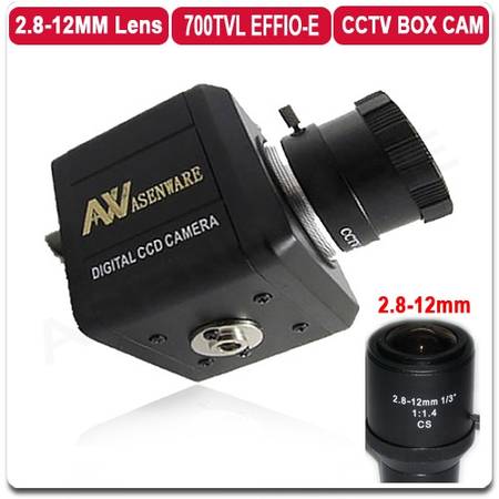 asenware 2 8 12mm lens 700tvl color sony ccd box security asenware 2 8 12mm lens 700tvl color sony ccd box security
