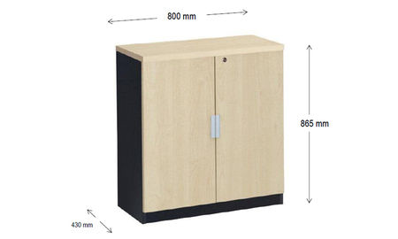 Nilkamal Sliding Door Cabinet Office Storage Cupboard Small
