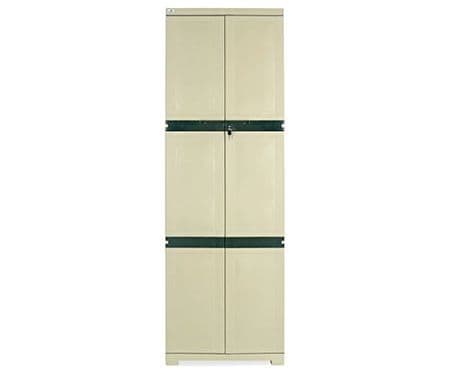 Nilkamal Freedom Big 3 Cupboard Ivory Wardrobes Cabinets