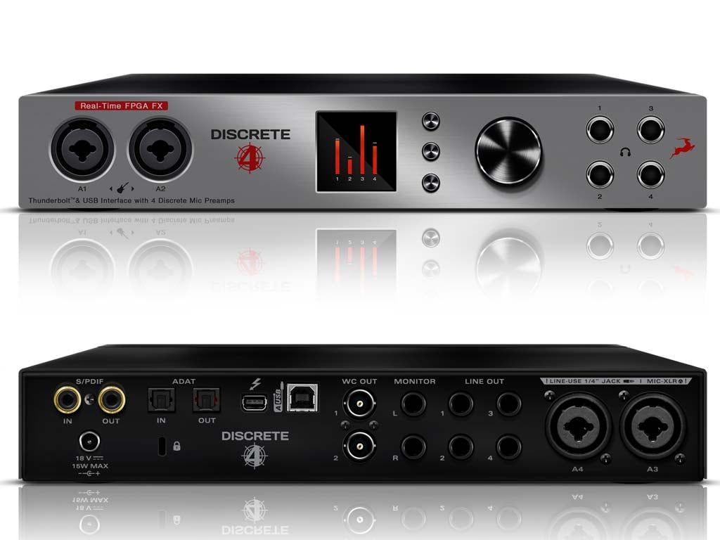 Antelope Audio Discrete 4 Pro Synergy Core Thunderbolt/USB Audio Interface  - Home Audio Accessories - MEDIA CAPITAL, Mariappanapalya-Srirampuram,  Bangalore, Karnataka