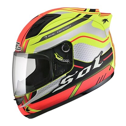 SOL SL68S II ILLUSION HELMETS (S,ORANGE 