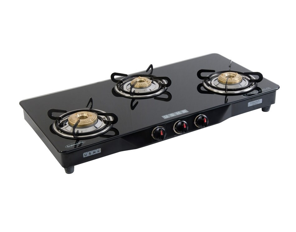 usha gas stove 3 burner