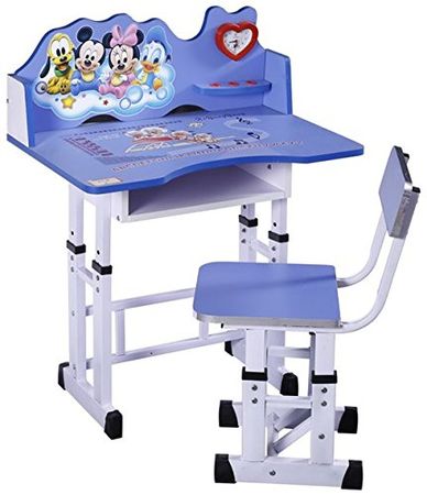 Ff Mickey Mouse Kids Study Table Chair Set Kids Furniture