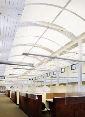 Armstrong Soundscapes Canopies Ceiling Sheet Light Ivory Sca6liv2