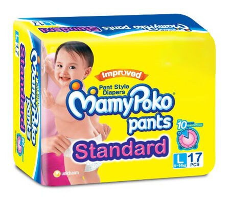 MamyPoko Pants Standard L Size Diapers Pant - Baby Diapers