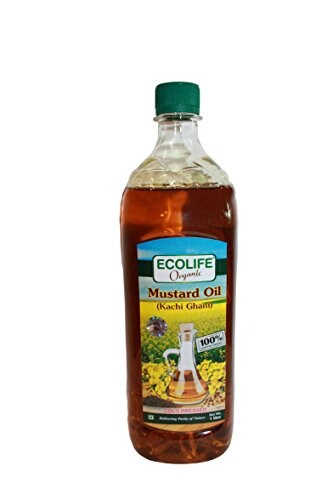 Ecolife Organic Mustard Oil 1 Ltr - Mustard Oil - Fresh ...