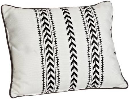 Sam Salem Son Joseph Abboud Modern Tweed Pillow Oblong Bath