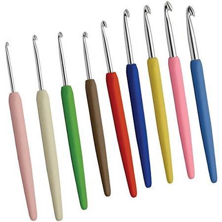 knitters pride waves 7 inch 18cm crochet hook size us k 650mm size 7 crochet hook